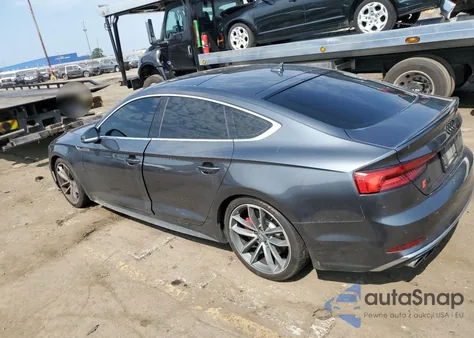 2018 Audi S5 Premium Plus из США, поврежденный, VIN WAUB4CF58JA004792